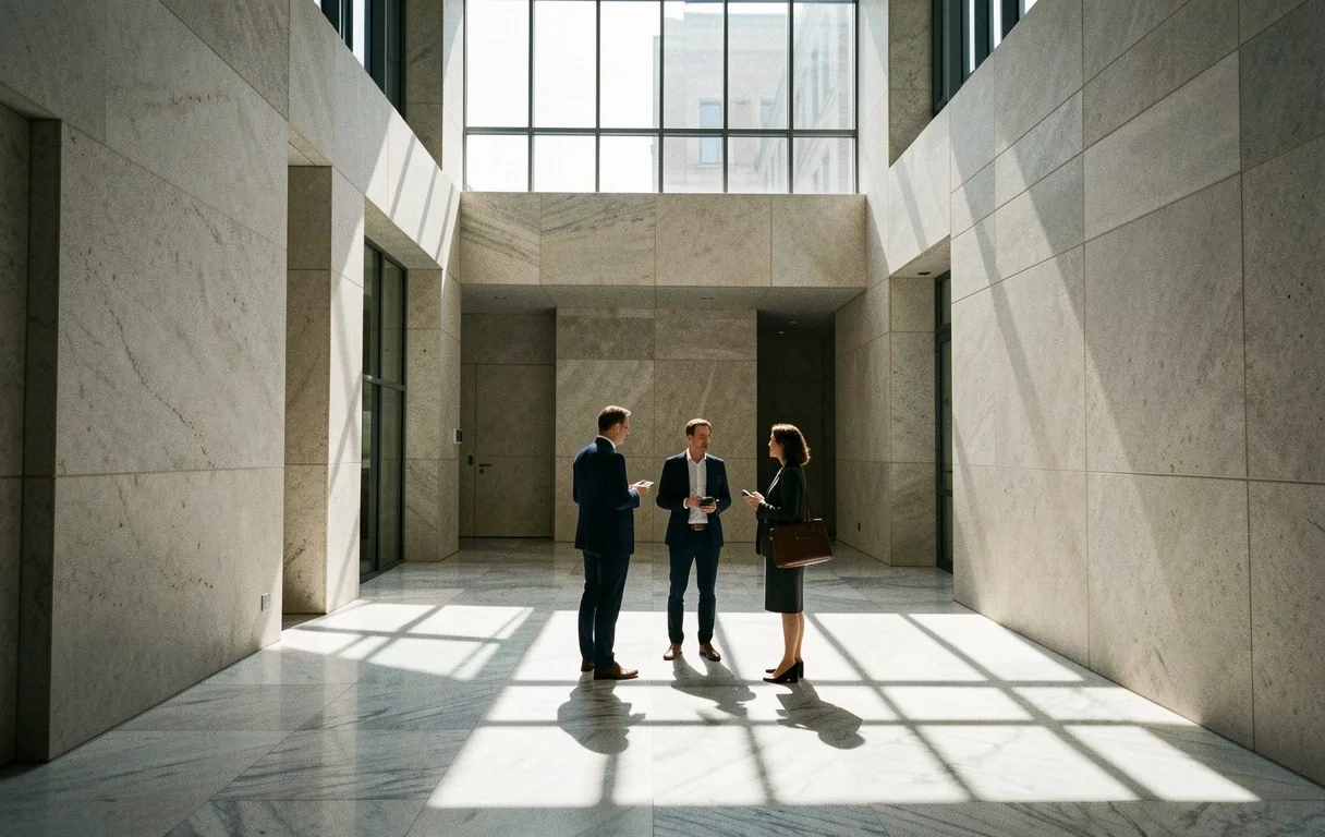 Munch Media News Headquarters Atrium